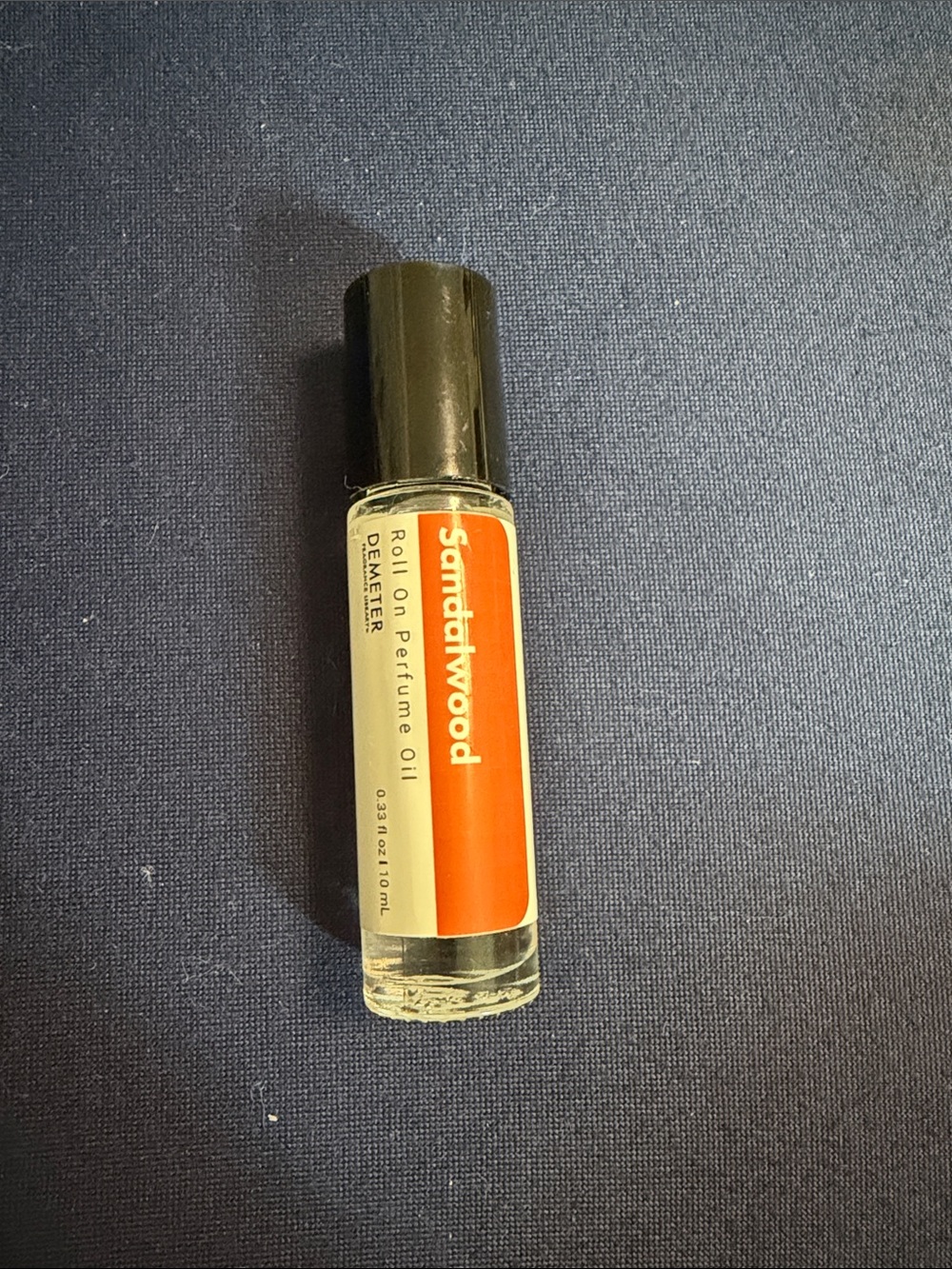 Demeter Sandalwood Roll-On Perfume Oil - Orange & Black